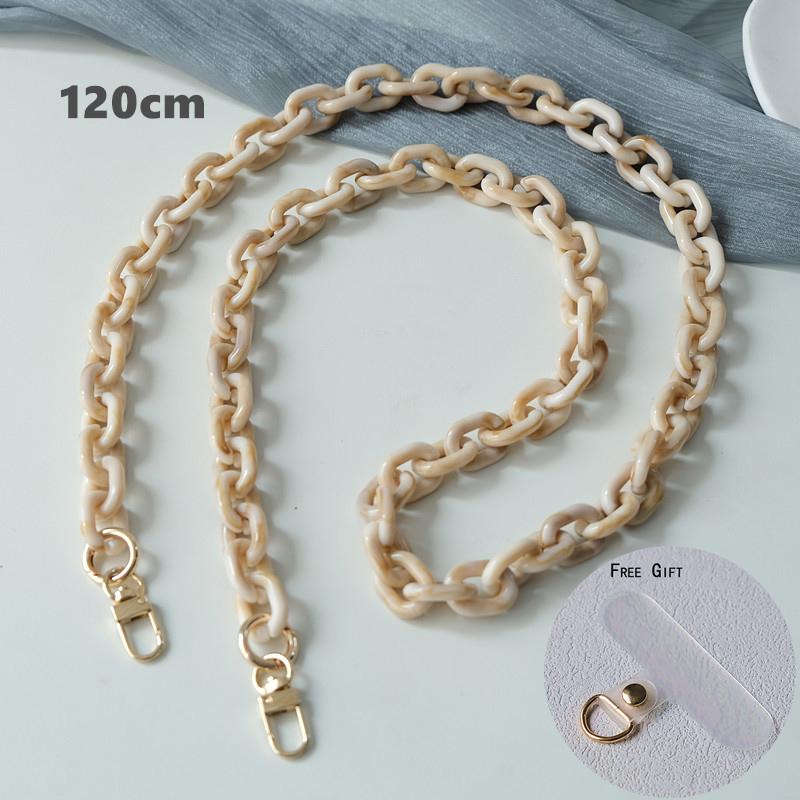 New Phone Chain Accessory Detachable Parts Candy Neon Crossbody Resin Luxury Neck Strap Phone Case Chains Acrylic Cute Shoulder Lanyard Hanging Chain