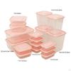 17 Pieces Bread Box Bins with Lid Container for Countertop