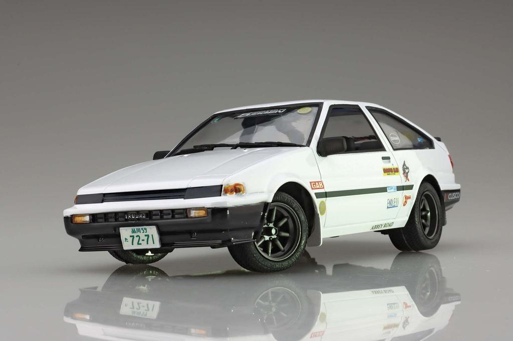 Fujimi Modell Touge Serie Toyota Hachiroku Trueno AE86 1/24 Nr. 3 Touge-3