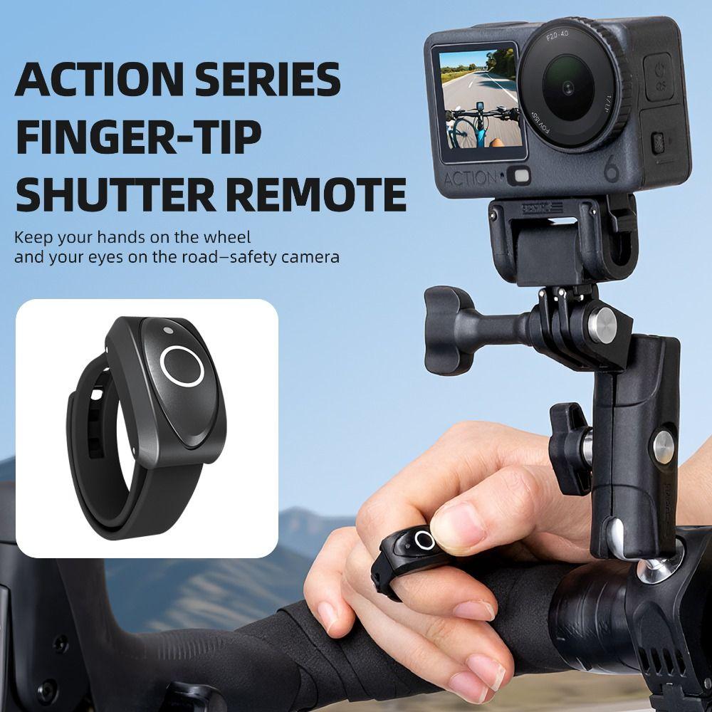 Lightweight Finger Shutter Remote for DJI Osmo Action 6/5Pro/4/3 Action Camera Accessories