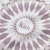 Kith Tile Print Hoodie Men hoodies Brown KH2663-604