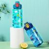 600ml Kids Water Cup With Silicone Straw Water Sippy Cup New Water Bottle  For Kids