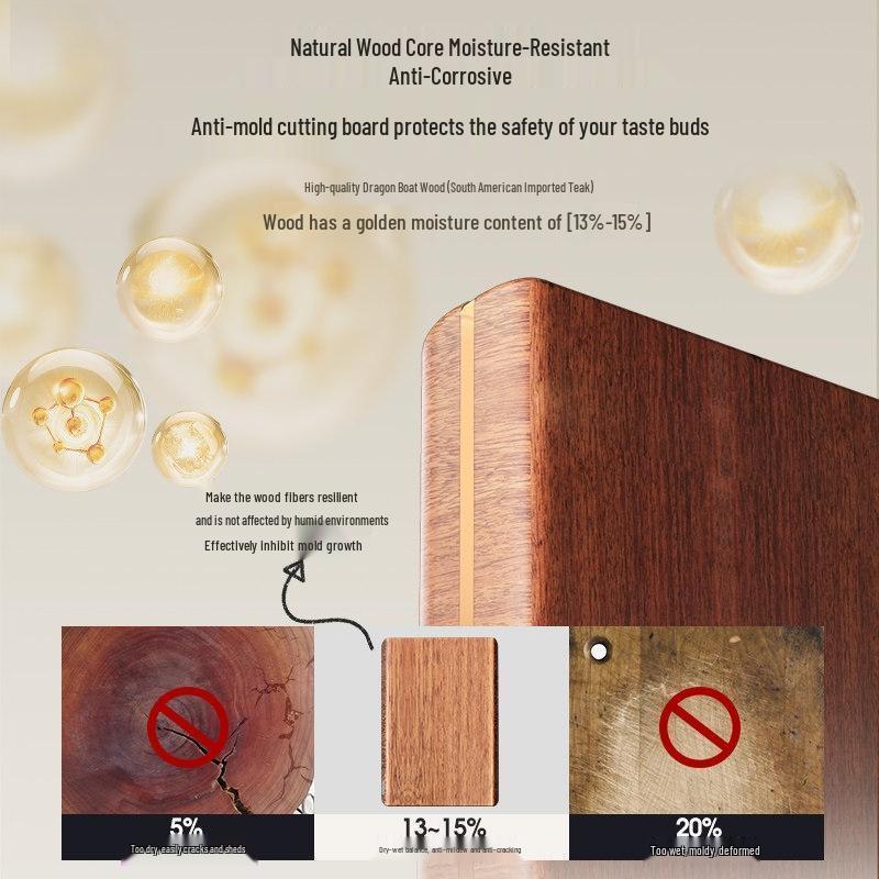 OOU Solid Walnut Wood Cutting Board