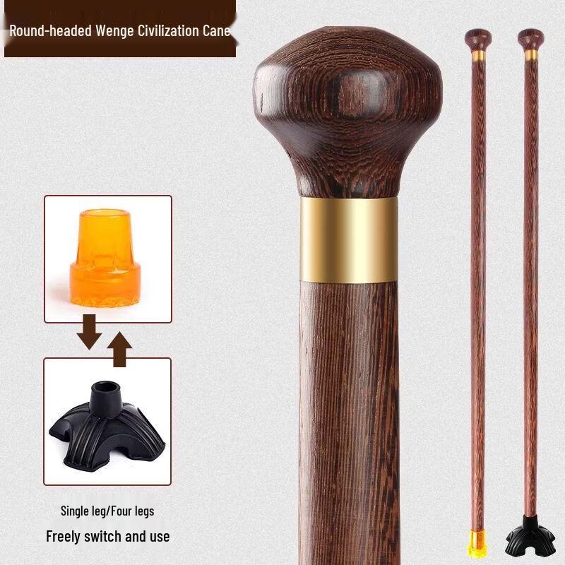 Rosewood Walking Cane for Seniors