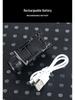 FOXTROT1X Metal Undermount LED Strobe Flashlight - 500 Lumens, 20mm Rail, Outdoor Lighting