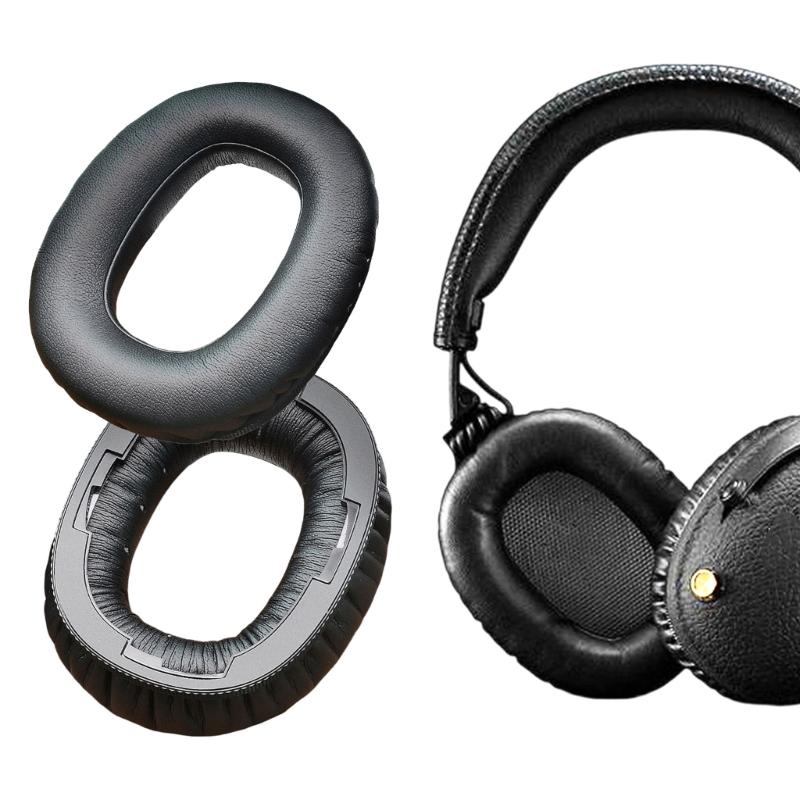 Comfortable Noise Reducing Headphone Ear Pad Memory Foam Ear Cushions for Monitor3 Headphone Earmuff Easy Installation