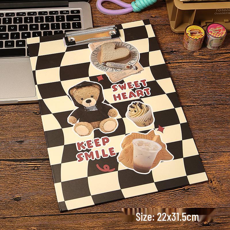 

Acrylic Clipboard Pad with Storage for Writing/Drawing