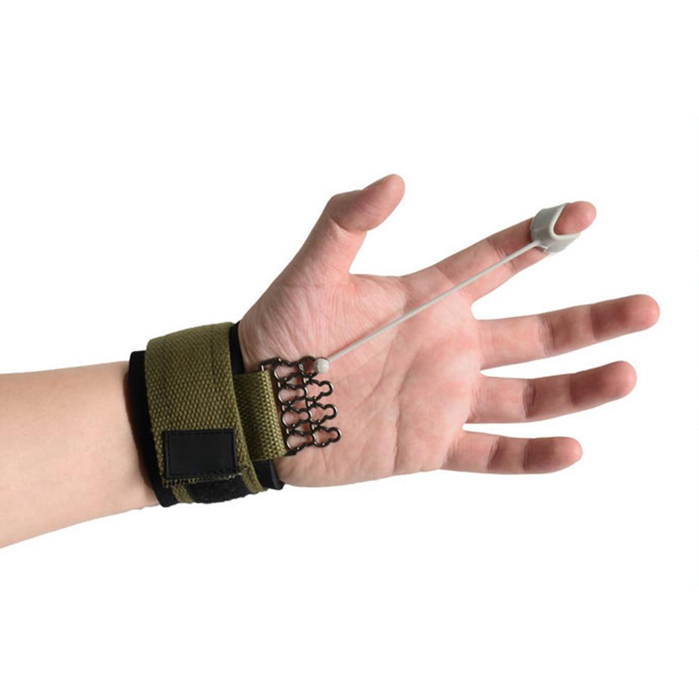 Finger- und Handstrecker-Trainer Übungsgerät mit Widerstandsband Dehner Stärker Finger