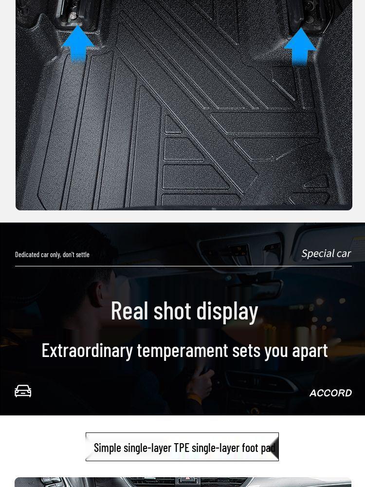 Third Generation Haval H6 TPE Waterproof Car Floor Mats - Full Surround, Easy to Clean.