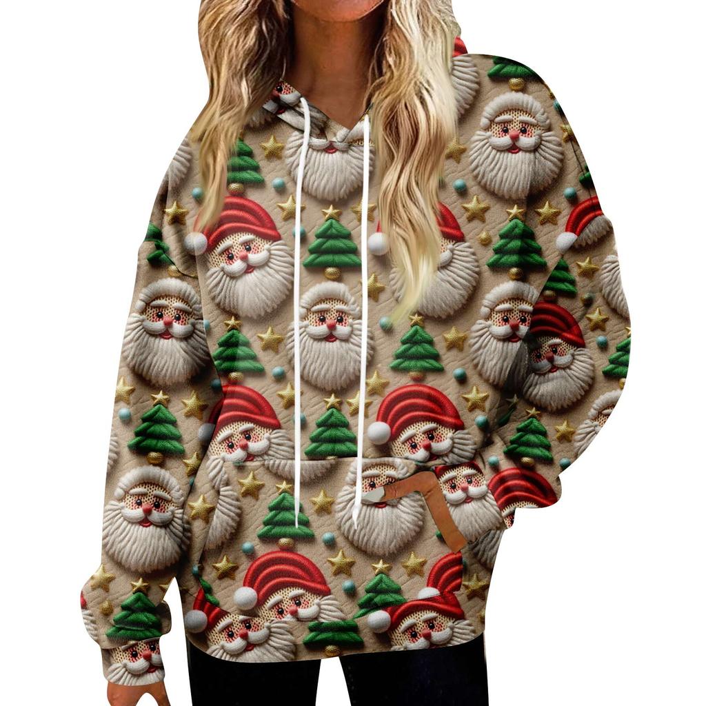 Hoodies For Women Oversized Winter Plush Cute Sweatshirts Pullover Trendy Fall Winter Clothes