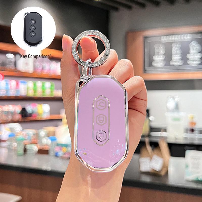 Herren Auto Schlüsselhülle für Wuling E5 Starlight, 730 Star Chaser und Star Cloud Jiachen Kaijie Modelle