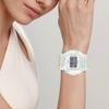 Casio BABY-G Summer Flowers West Coast Beach Trend Fashion Vitality Bright Color Ice Cream Small Square LCD Display Quartz Resin Watch BGD-560CF-7