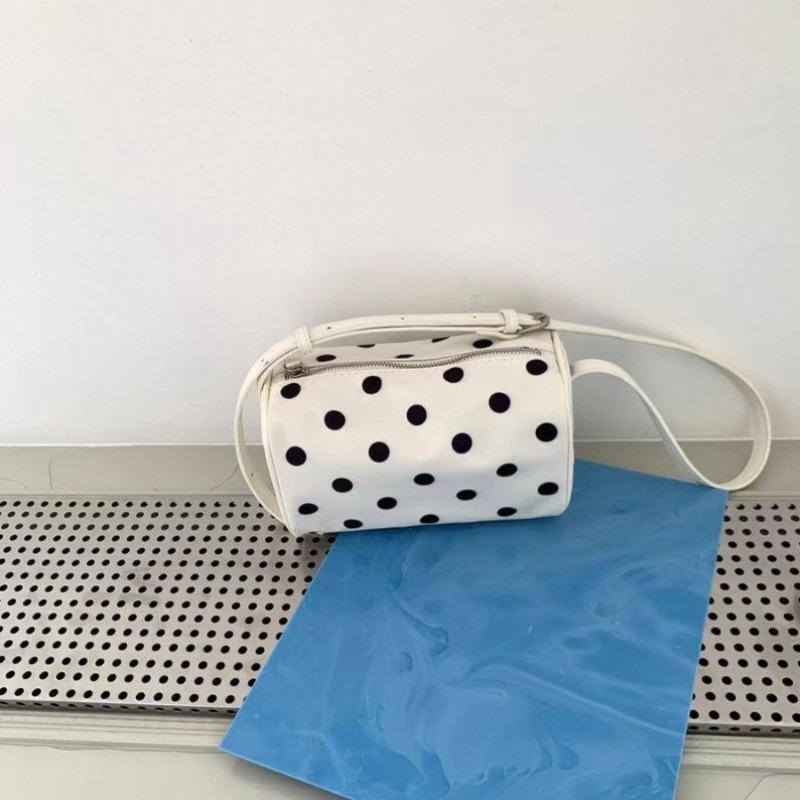 One Shoulder Messenger Bag Polka Dot Exquisite Underarm Women's Pillow Versatile Summer Bag Fashionable Messenger Bag Light