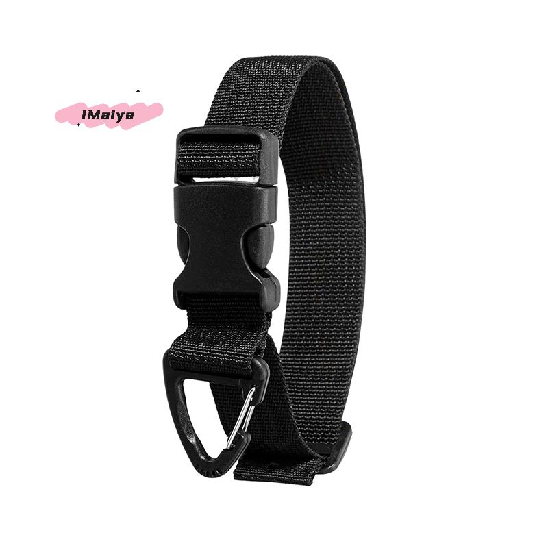 45cm Black Adjustable Extension Cord Organizer Heavy-Duty 3-Axis Buckle Storage Strap for Workshop And Garage Organization