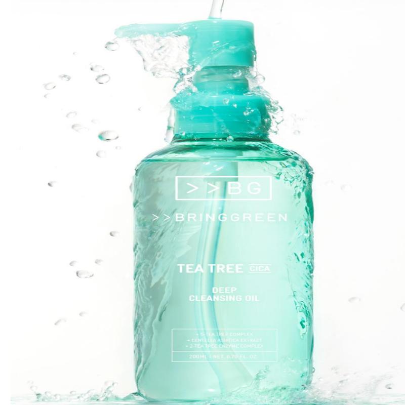 BRINGGREEN Tea Tree Cica Deep Cleansing Oil 200ml