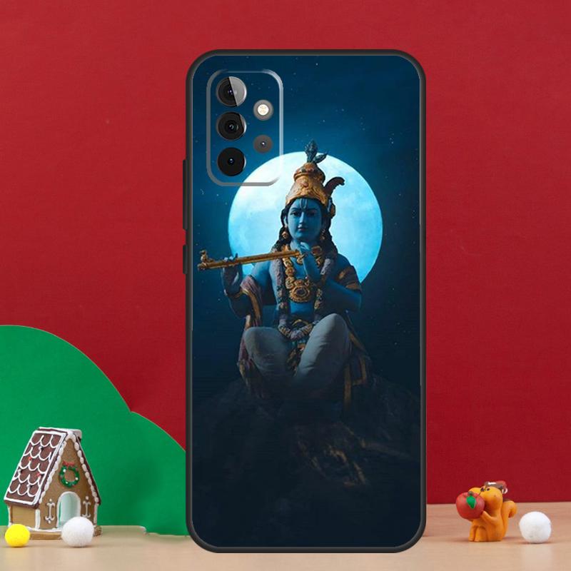 Indian God Lord Krishna Case For Samsung Galaxy A56 A33 A13 A36 A23 A52 A32 A12 A54 A34 A14 A16 A53 A15 A35 A55 A17