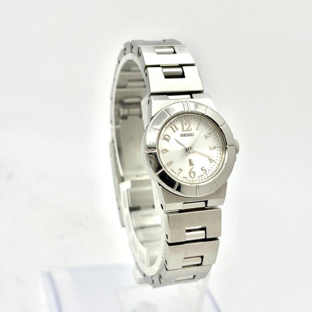 SEIKO LK Lukia 182817 [New Battery] Women's Watch, Silver, 4N21-1130