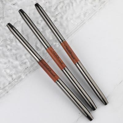 Sandalwood Dual End Nail Glue Pen Uv Gel Brush Nail Art Painting Extension Gel Nail Line Brush Manicure Tool