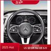 2026 Hot Car Steering Wheel Cover For Mercedes Benz A B C E S V Class GLB GLC GLE Sprinter Pilot SLK SLC W203 W204 ML Vito W176