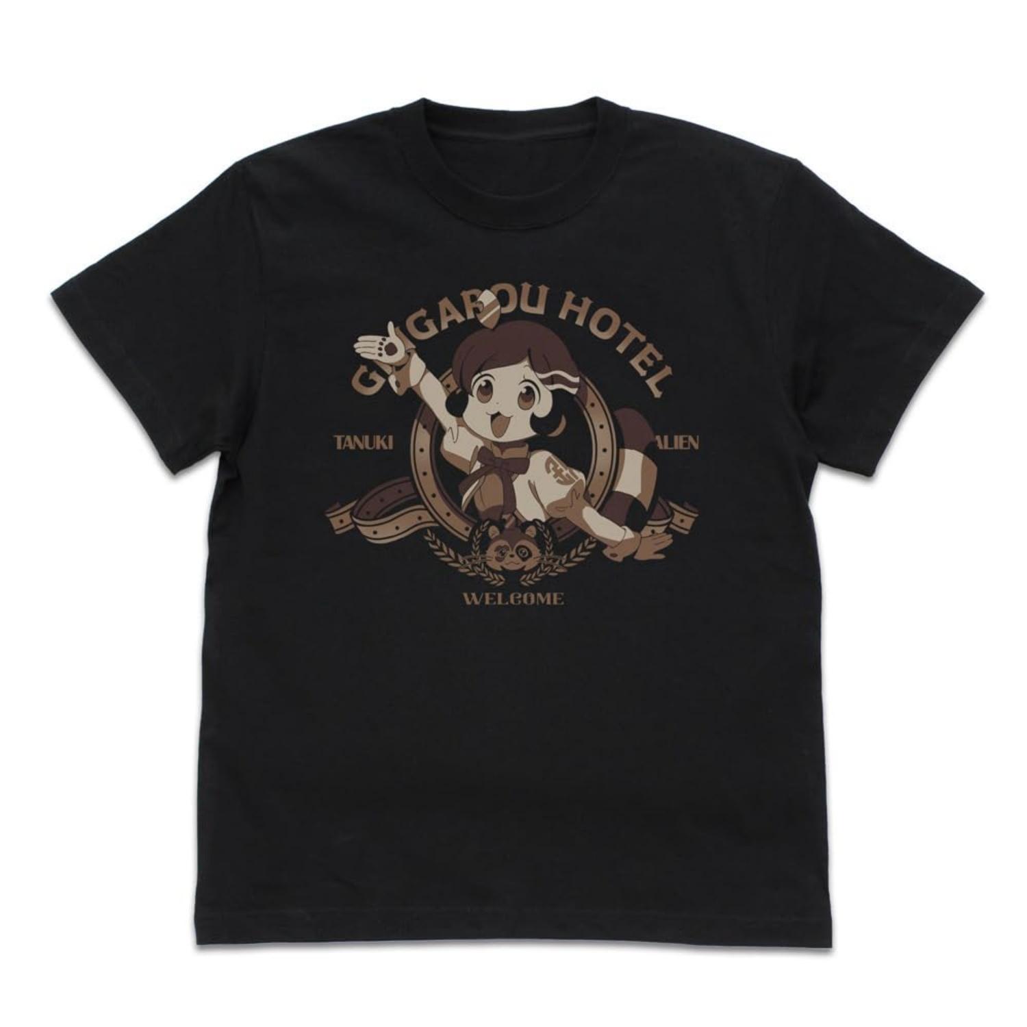 

COSPA Apocalypse Hotel Ponko BLACK XL Size [Official] T-shirt XXXXXL