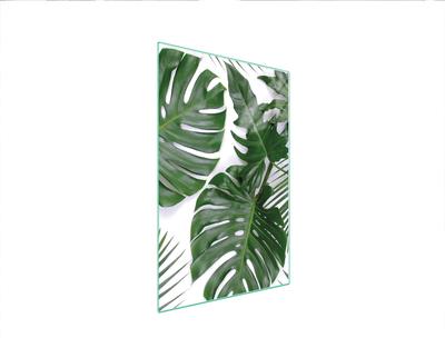 SZKLANA DESKA DO KROJENIA 35x52 MONSTERA