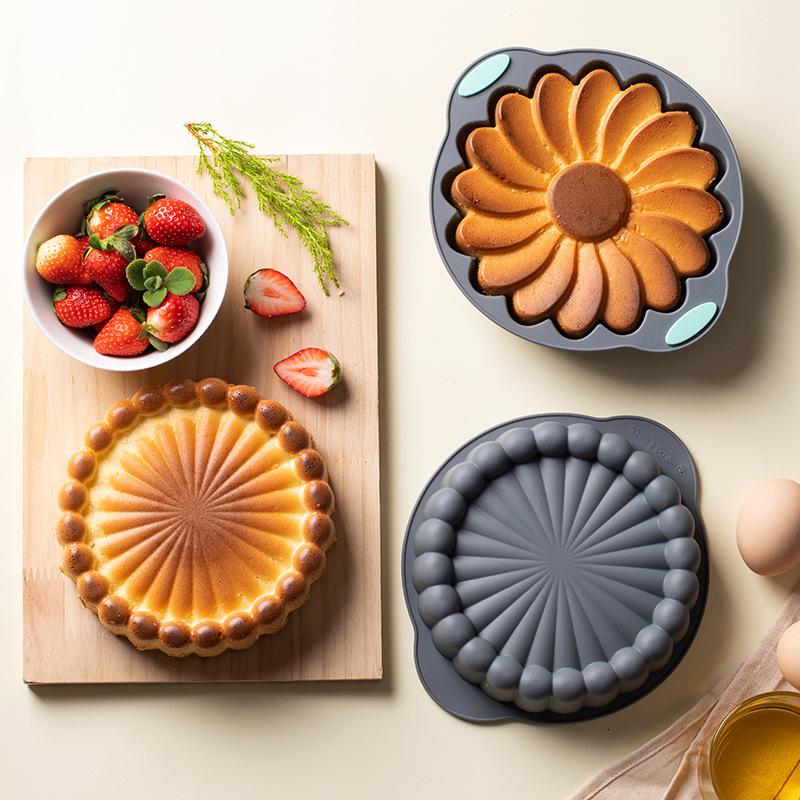 Silicone Sunflower Cake Mold for Baking and DIY Mousse
