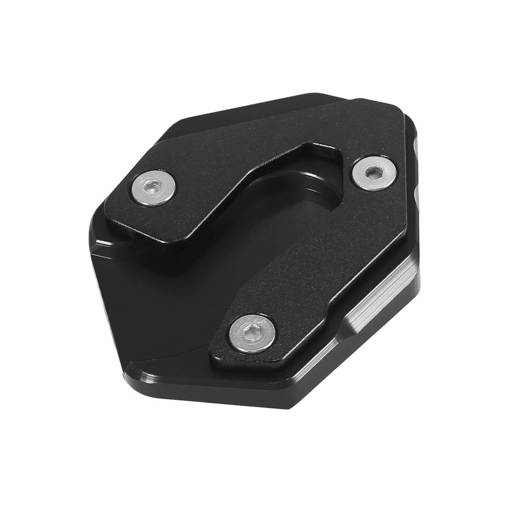 Motoforti Motorcycle Kickstand Pad Support Footplate Parking Stand Side Stand Extension for Yamaha MT-09