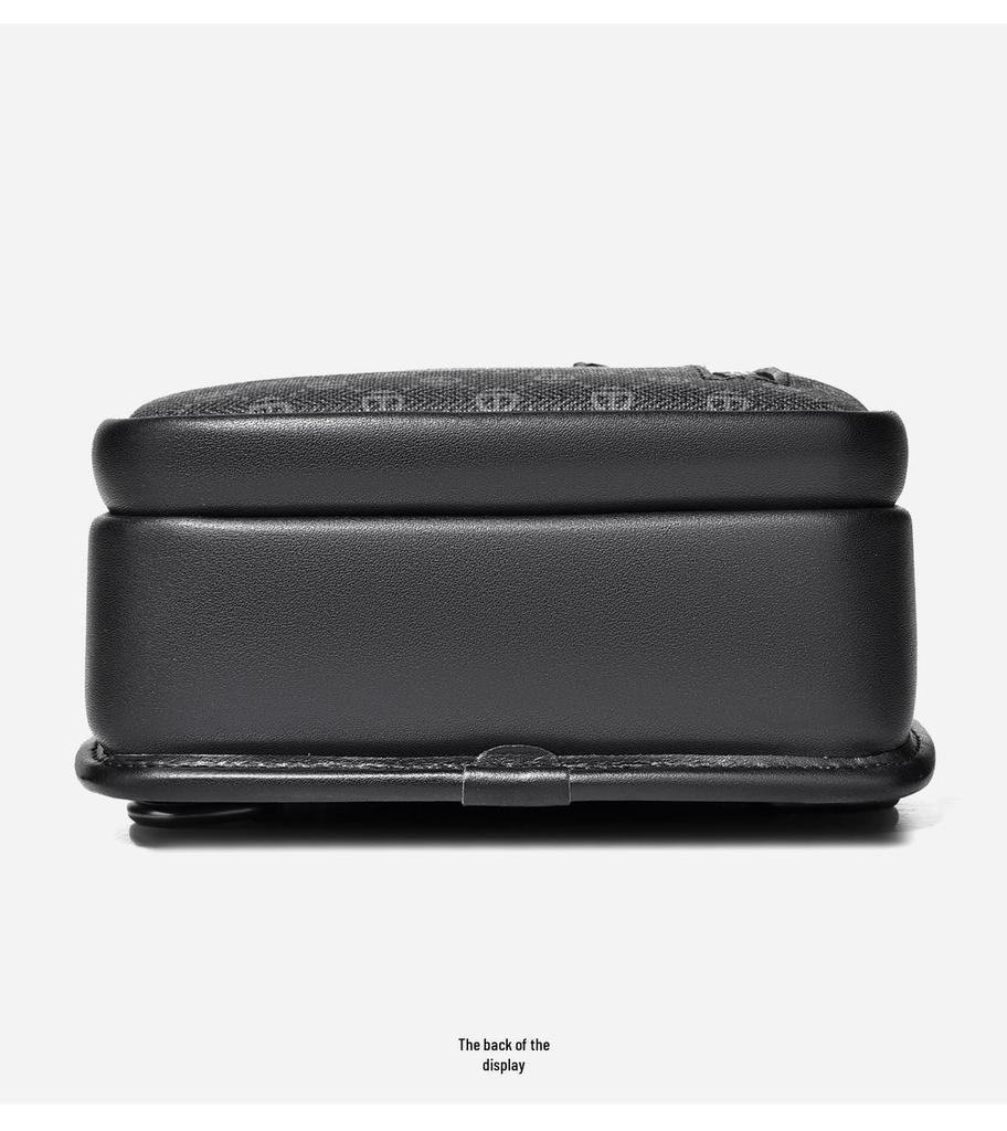 Men's 2024 High-End Waterproof Multifunctional Crossbody Bag - Casual Fashion Chest & Shoulder Bag