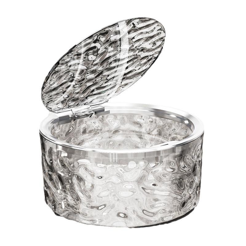 Mini Poubelle Compacte et Luxueuse pour Chambre, Table Basse ou Rangement de Voiture