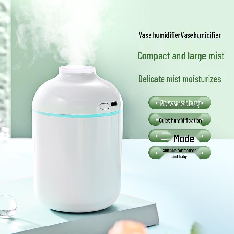 Portable Mini USB Humidifier for Car, Home, Office & Bedroom