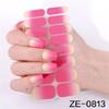 Gels Nail Sticker French Tip Nails Polish Strips Manicures Sticker Waterproof Gels Nail Wraps Gels Nail Strips
