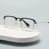 Classic personalized black eyebrow anti-blue reading glasses retro square reading glasses middle-aged and elderly reading glasses
