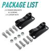 Front Fender Spacer Bracket Relocator Kit for Harley 1993-2013 Touring Road King Road Glide Street Electra Glide 21" Wheel