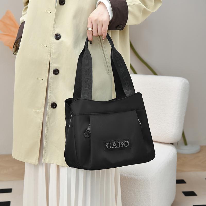 Tote Bag Shoulder Bag with Multiple Compartments - Large Capacity - Suitable for Student Commuting