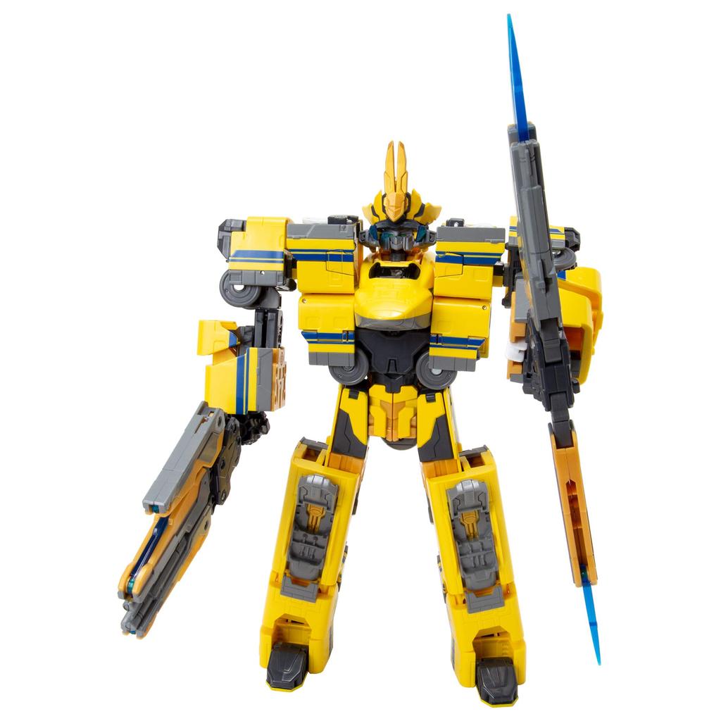 Transformační robot Plarail Shinkansen Shinkalion DXS11 Shinkalion Doctor Yellow