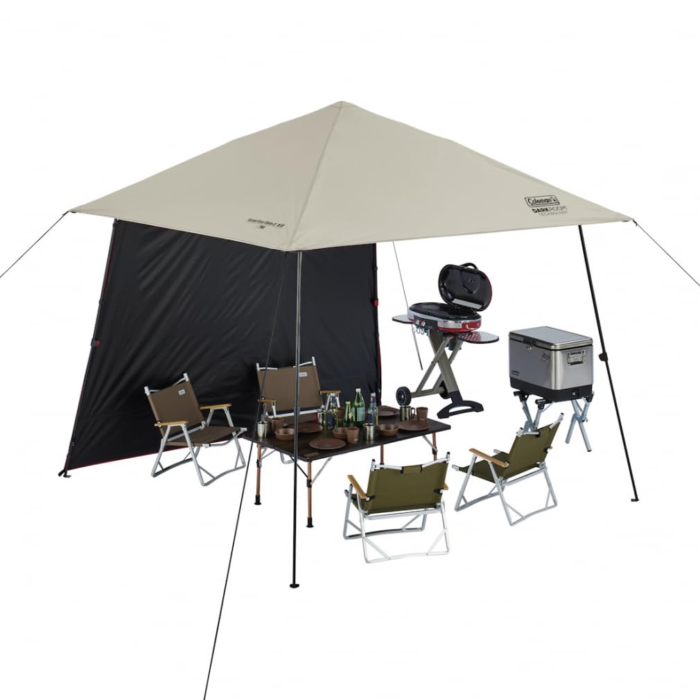 COLEMAN Camping Tent Instant Visor Shade DR 2025 Model 2221582 (One Action) III/M (Desert Sand)