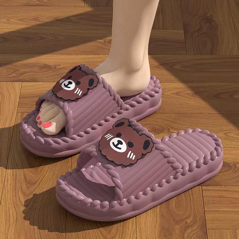 Eva-Hausschuhe mit dicker Sohle, rutschfest, für den Sommer – leise Unisex-Sandalen