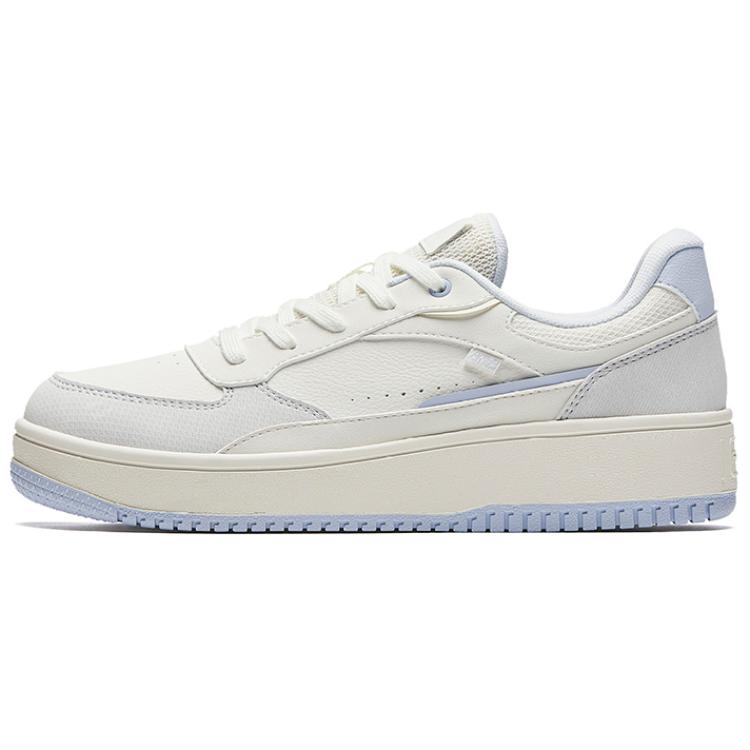 

Anta Удобные модные нескользящие прочные низкие кроссовки для скейтбординга женские кроссовки белые серые синие 922448018-5 38