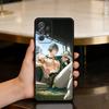 Alhaitham Genshin Impact Soft Silicone Black Cover Phone Case For Samsung Galaxy A73,A72,A71,A70,A53,A52,A51