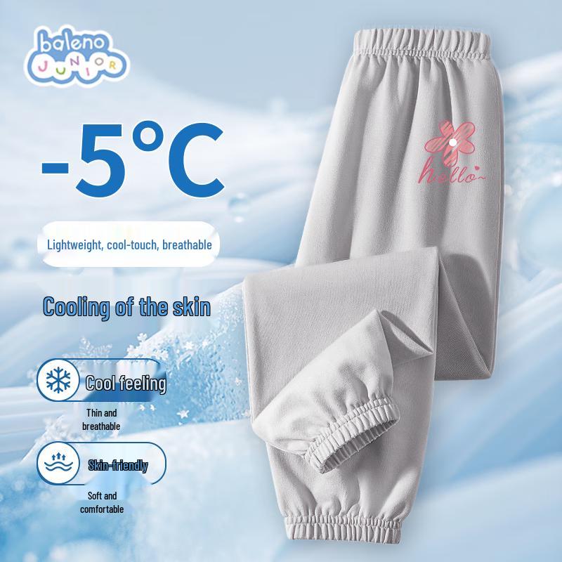 

Baleno Girls Summer 2025 Thin Versatile Mosquito Repellent Pants 110