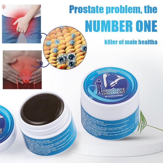 Yousheng 10g Prostate Treatment Cream Natural Ingredients Mini Professional Prostate Care Cream Ointment for Adult
