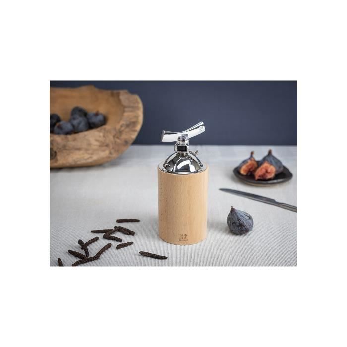 Moulin à poivre - PEUGEOT - Isen - Mécanisme réglable - Démontable - Bois de hêtre