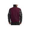 Nike Logo Letter Embroidery Color Block Casual Jacket Men Jacket Dark-Brown Red FQ0298-681