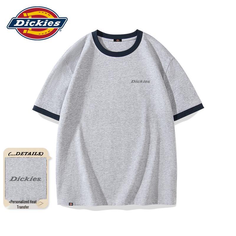 Dickies American Style Color-block Cotton T-shirt M