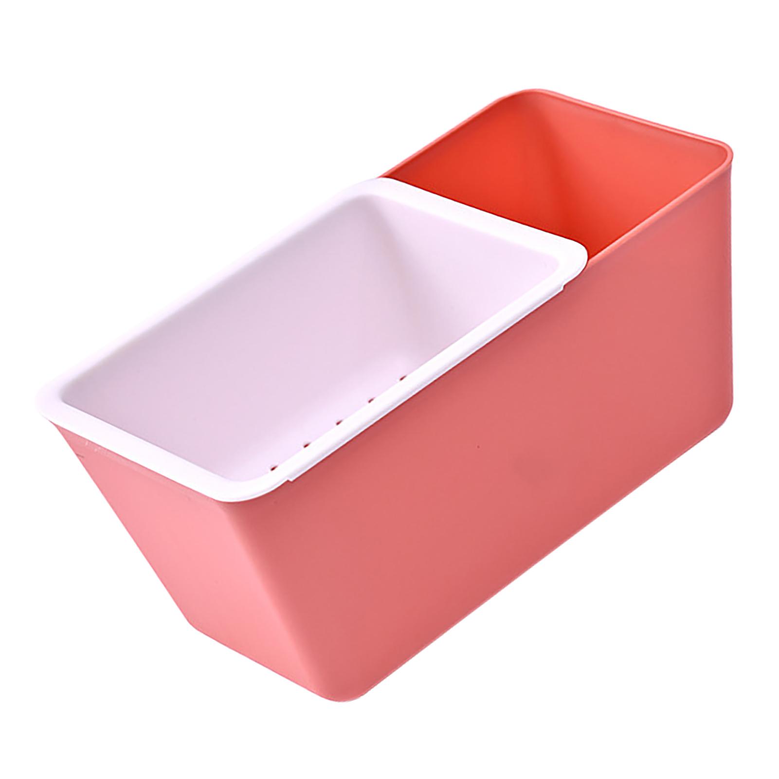

Snack Plastic Two Layer Multifunctional Food Drain Container for Fruits Nuts Candies