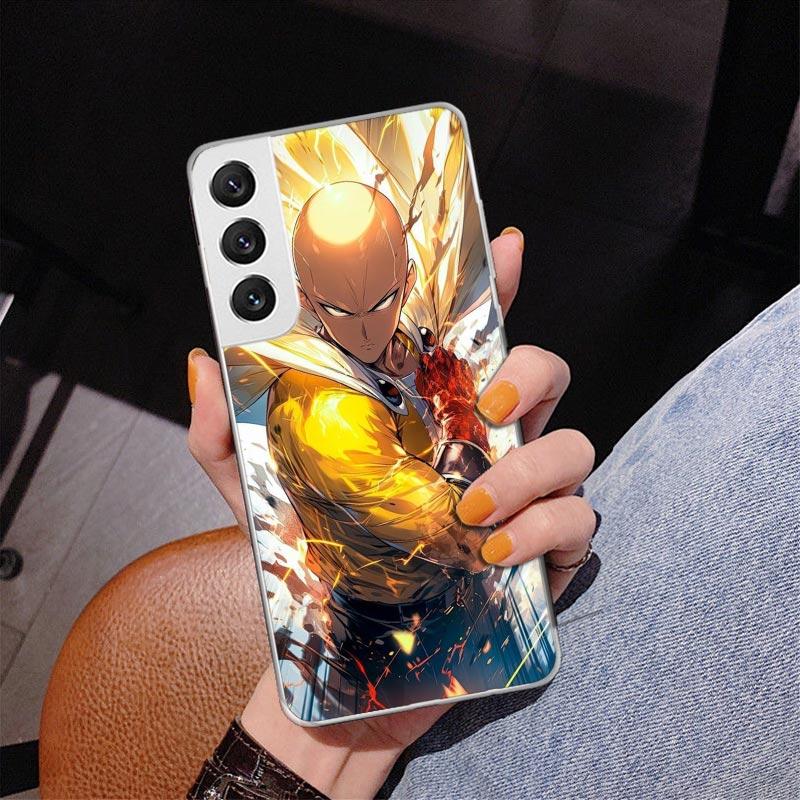

Anime One-Punch Man Phone Case For Samsung Galaxy S24 S25 Edge S26 Ultra S23 S22 S21 Plus S20 FE + Personalized Print Cover Gala Samsung S22 Plus