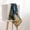 Mulberry Silk Silk Scarf for Mother In Law and Elder Gift Thin Sunshade Women's Square Scarf Elegant and Versatile