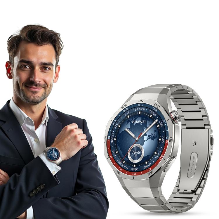 Bamboo Jump Buckle Titanium Alloy Watch Band