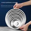 Gourou 304 Stainless Steel Multi-purpose Round Bowl