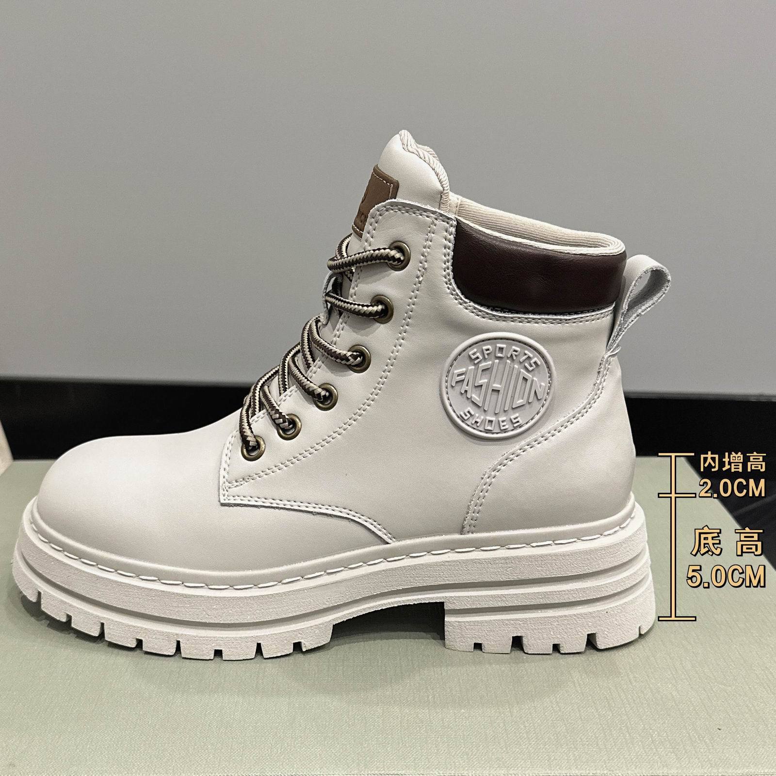 Новые туфли для женщин. Классические ботинки из натуральной кожи. Желтые ботильоны — фото 5